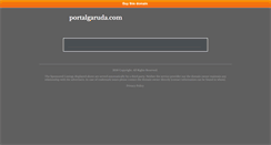 Desktop Screenshot of portalgaruda.com