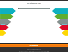 Tablet Screenshot of portalgaruda.com